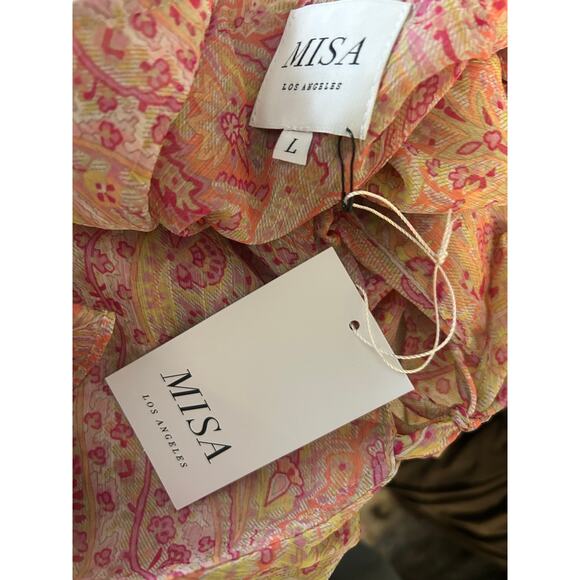 NWT Misa Los Angeles Blouse, L - Picture 3 of 3